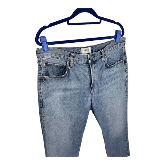 AGOLDE‎ Valen Mid-Rise Straight Jeans - Picture 4 of 11